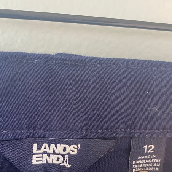 Lands' End Deep Blue Trousers - Picture 2 of 5